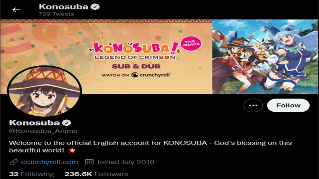 Konosuba Season 3 twitter
