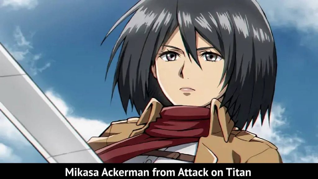Mikasa Ackerman from Attack on Titan
