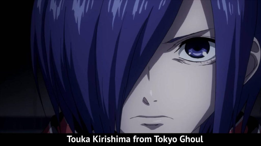 Touka Kirishima from Tokyo Ghoul